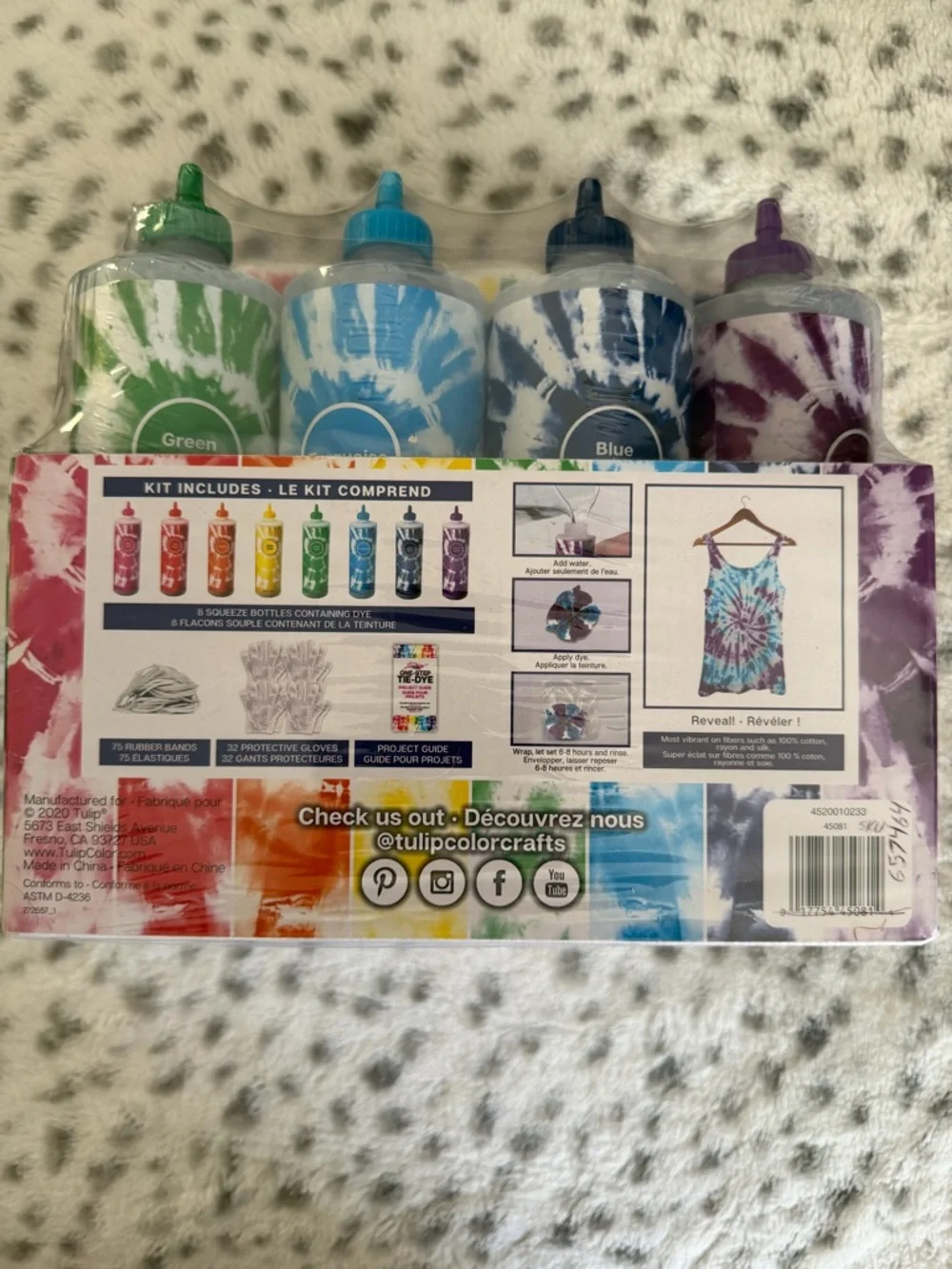 One-Step Tie-Dye Kit - Multi Color